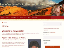 Tablet Screenshot of irenevartanoff.com